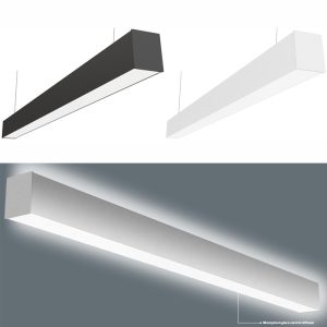 High Quality Modern Office LED Linear Pendant Light Systems Ceiling Linear Led Batten Light Normal Version L1800*W100*H65