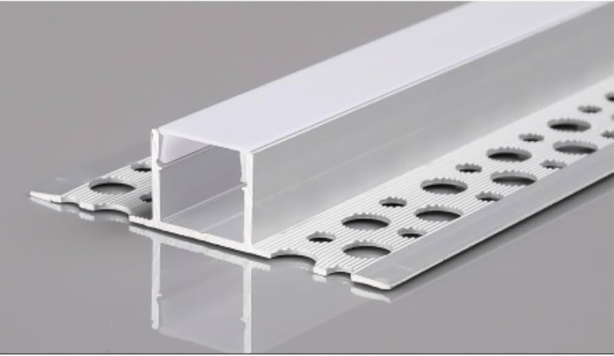 Durable LED aluminium profile designed for high-output commercial lighting projects.