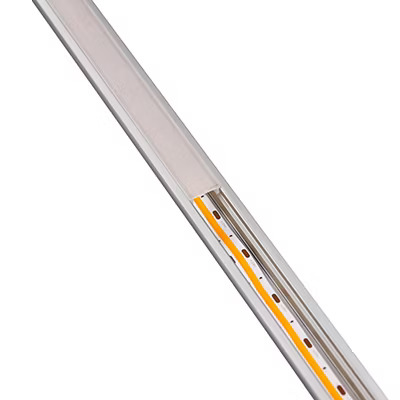 Easy-to-install LED aluminum profile with COB strip for versatile use