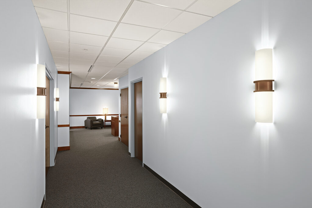 LED wall lights for office